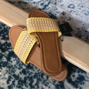 Forever 21 straw sandals